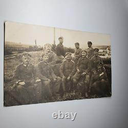 German WW1 Prussian Koenigsberg Grenadier Regiment 3 photo postcard soldiers old