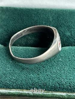 German WW1 Ring Enameled