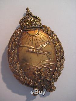 German WWI navy pilot medal from Hugo Schaper rare antique award Reichsmarine