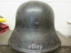 German Ww1 M17 Steel Helmet Shell Size Et64 Stahlhelm