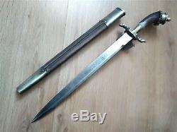 German hunting dagger WWII WWI 47cm Gott mit Uns