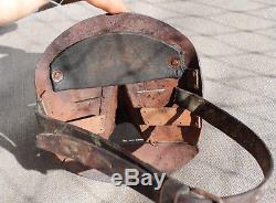 German mask of the Panzerfahrer ww1 helmet casque helm 1 wk