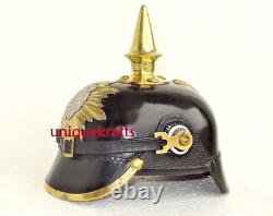 German pickelhaube World war 1 Leather Helmet