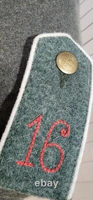 German tunic ww1 (Reproduction) NCO Sergeant wool. Good copy XL size Prussian