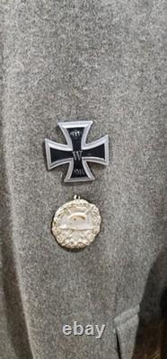 German tunic ww1 (Reproduction) NCO Sergeant wool. Good copy XL size Prussian