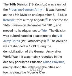 German tunic ww1 (Reproduction) NCO Sergeant wool. Good copy XL size Prussian