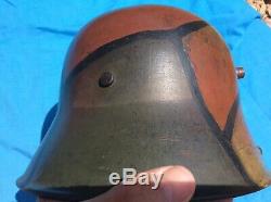 German ww1 Camouflage m17 helmet