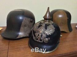 German ww1 Pickelhaube helmet 100% original