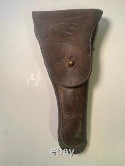 Graton & Knight, G & K, WWI US Army Leather Holster. 45 1917
