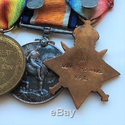 Group of 7 Medals WWI/WWII + Long Service Sergeant Major Hinds RFC/RAF