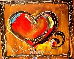 HEARTS Pop Art Painting Original Oil Canvas Gallery E3WW4T