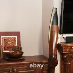 Handmade Solid Wood WWI Wooden Propeller Wall Decor