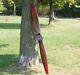 Handmade WWI Airplane Wooden Biplane Propeller Wall Decor