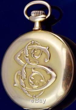 Historical WWI 18k gold Omega CHRONOMETER German General's award 24h Dial watch