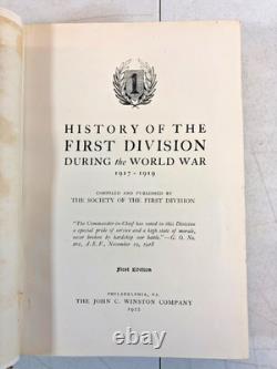 History Of The First Division During the WW I, 1917-19, 1st Ed. 1922, 2 vol, E-62
