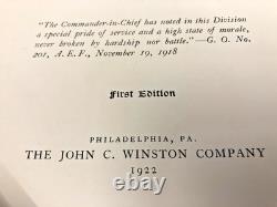 History Of The First Division During the WW I, 1917-19, 1st Ed. 1922, 2 vol, E-62