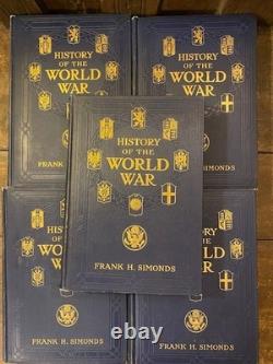 History Of The World War by Frank H. Simonds 5 Volumes 1917