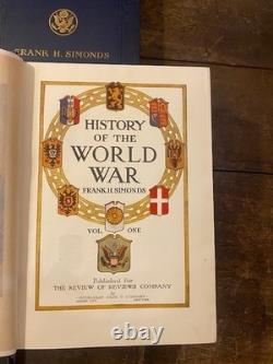 History Of The World War by Frank H. Simonds 5 Volumes 1917