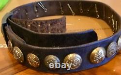 Imperial German WW1, Prussian Souvenir/Hate Belt & M1895 Buckle with21 Buttons
