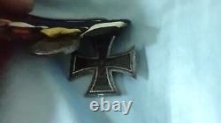 Imperial German WW1 Ribbon Bar 4 Metals Rare