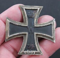 Imperial German World War I 1914 Presentation 1st Class Iron Cross Decoration