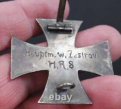 Imperial German World War I 1914 Presentation 1st Class Iron Cross Decoration