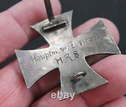 Imperial German World War I 1914 Presentation 1st Class Iron Cross Decoration