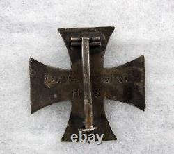 Imperial German World War I 1914 Presentation 1st Class Iron Cross Decoration