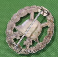 Imperial German World War I Silver 1914 1918 Wound Badge