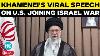 Khamenei Live Iran Supreme Leader S Speech On Us Joining Israel War Viral After Trump Bombs Iran