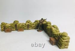 King and Country SP041 Straight Sandbag Defence Works with Box WWI WWII