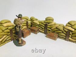 King and Country SP041 Straight Sandbag Defence Works with Box WWI WWII