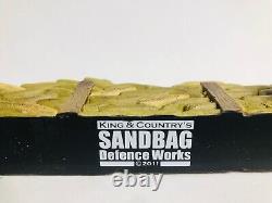 King and Country SP041 Straight Sandbag Defence Works with Box WWI WWII