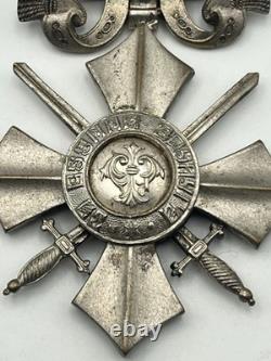 Kingdom of Bavaria Military Merit Cross 3rd Class Swords Crown WWI German Medal