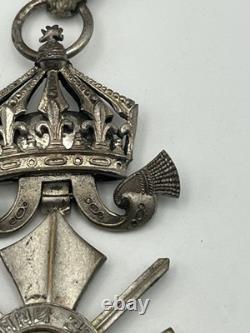 Kingdom of Bavaria Military Merit Cross 3rd Class Swords Crown WWI German Medal