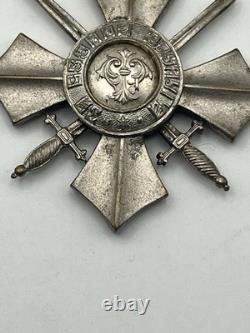 Kingdom of Bavaria Military Merit Cross 3rd Class Swords Crown WWI German Medal