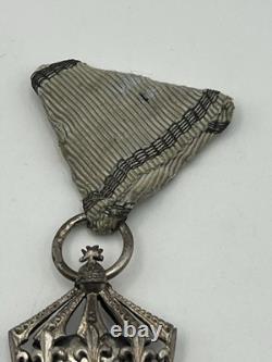 Kingdom of Bavaria Military Merit Cross 3rd Class Swords Crown WWI German Medal