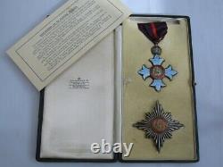 Knight Commander of the Order of the British Empire K. B. E. WWI Knighthood