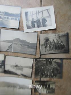 Large Lot of 62 Original WWI Military Related GI Photos, withVehicles, Motorcycles