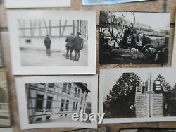 Large Lot of 62 Original WWI Military Related GI Photos, withVehicles, Motorcycles