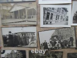 Large Lot of 62 Original WWI Military Related GI Photos, withVehicles, Motorcycles