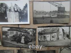 Large Lot of 62 Original WWI Military Related GI Photos, withVehicles, Motorcycles