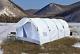 Large Military WWI UN Arctic Hoop Tent Shelter Cover For 8+ Troops, 11' x 18