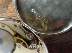 Large WWI 1915 Omega trench wristwatch in silver case, shrapnel guard, SERVICED