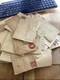 Large col of WW1 letters plus. 1917-1921. Sent to Riverside NJ Mil bases, Hawaii, De