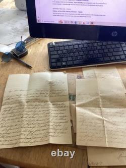 Large col of WW1 letters plus. 1917-1921. Sent to Riverside NJ Mil bases, Hawaii, De