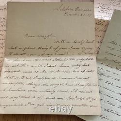 Large col of WW1 letters plus. 1917-1921. Sent to Riverside NJ Mil bases, Hawaii, De