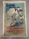 Lend The Way They Fight Original 1917 Wwi Liberty Bonds Poster. World War 1