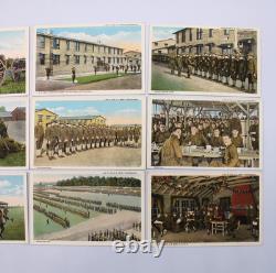 Life In The U. S. Army Cantonment Army Post Cards In Colors Set No. 1