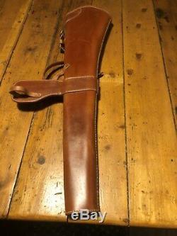 Light horse 303 leather bucket (reproduction), cavalry saddle